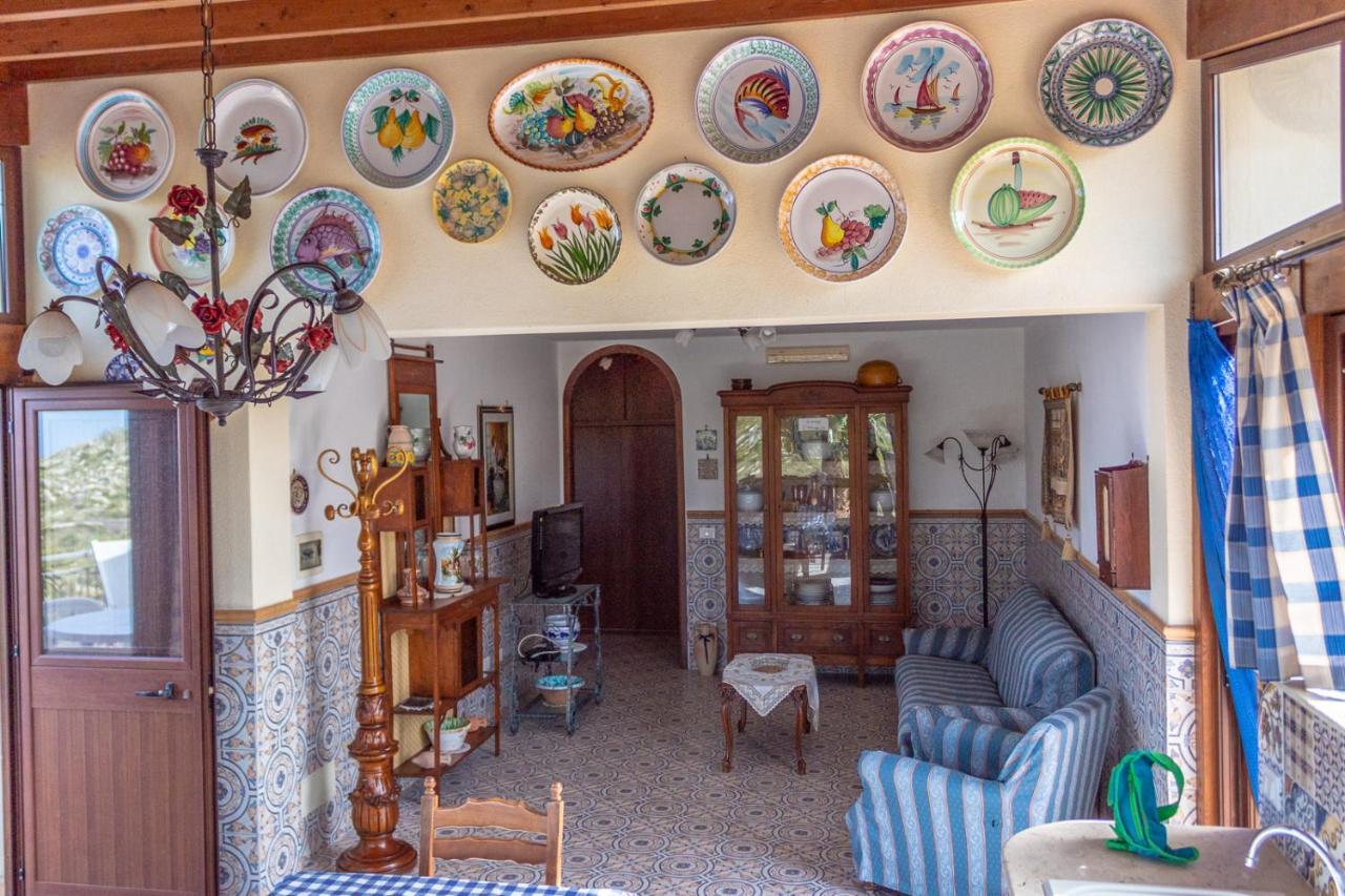 Villa Azzurra Con Vista Sul Mare San Vito Lo Capo Eksteriør bilde