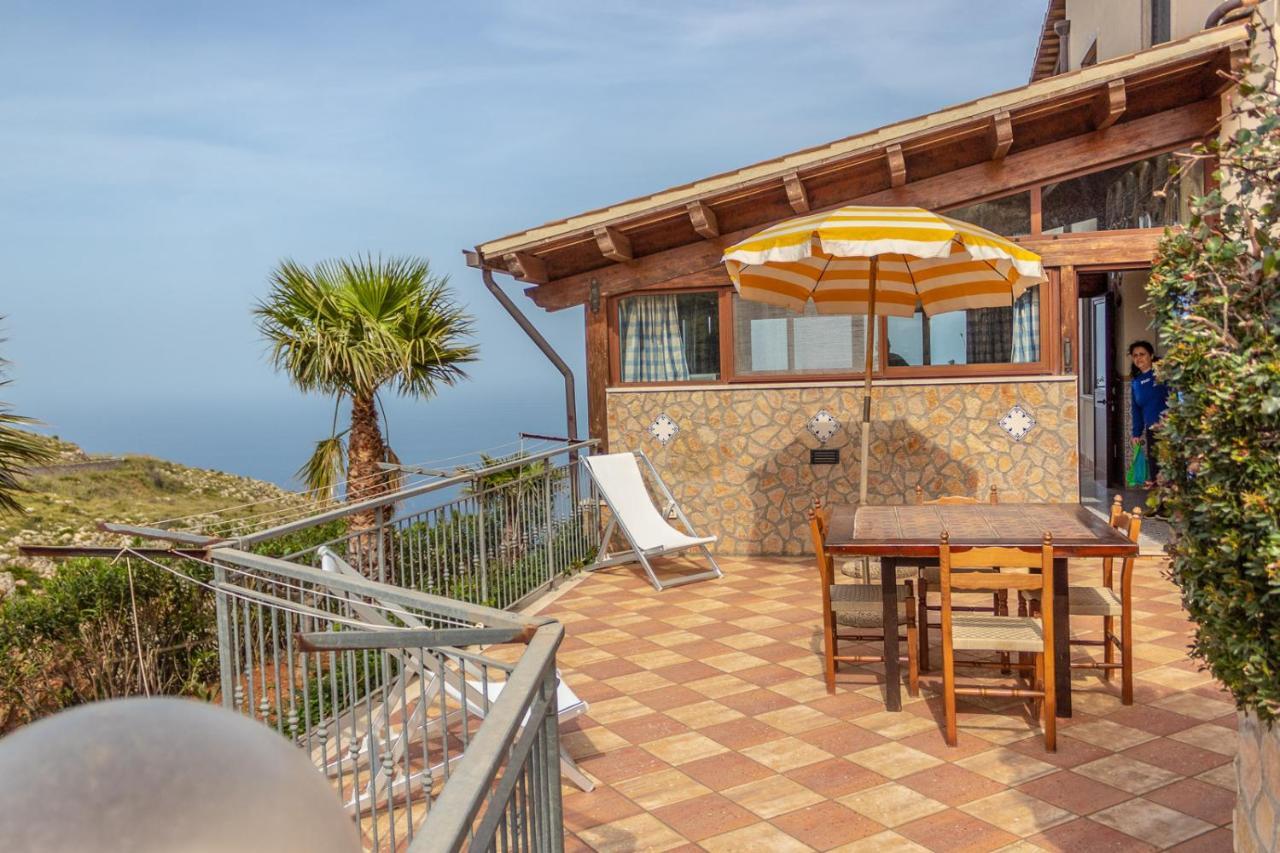 Villa Azzurra Con Vista Sul Mare San Vito Lo Capo Eksteriør bilde